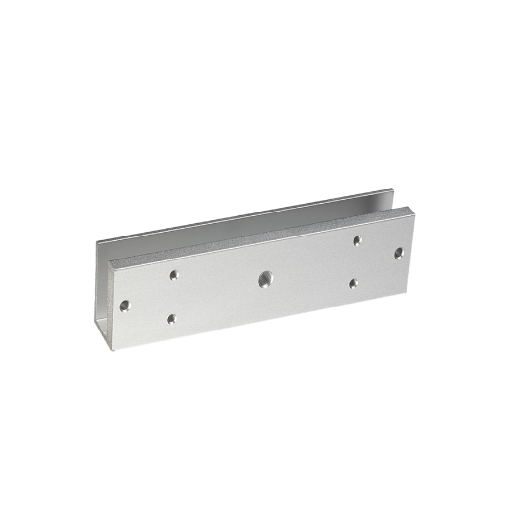 Soporte en U para Chapas Magnéticas MAG350S/NLED en Puertas de Cristal