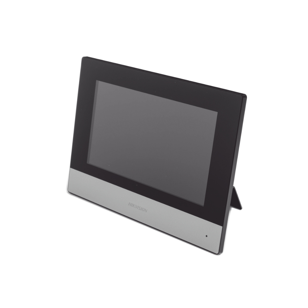 Monitor IP con Pantalla Táctil de 7" para Videoportero IP: PoE/WiFi, Video en Vivo, Audio Dos Vías, Apertura Remota