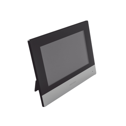 Monitor IP con Pantalla Táctil de 7" para Videoportero IP: PoE/WiFi, Video en Vivo, Audio Dos Vías, Apertura Remota