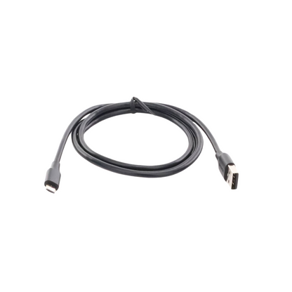 Cable USB a Micro USB 1M, con carga rapida y transmisión de datos de 480 Mbps.