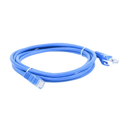 Cable de Parcheo UTP Cat5e Azul 2m