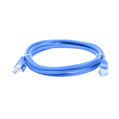 Cable de Parcheo UTP Cat5e Azul 2m