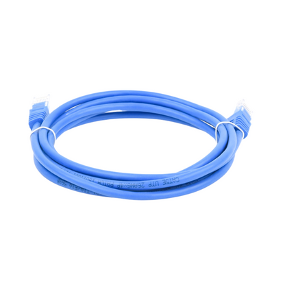 Cable de Parcheo UTP Cat5e Azul 2m